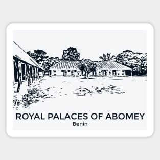 Royal Palaces of Abomey - Benin Sticker